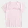 Los Angeles Graphic Baby Tee,Los Angeles Graphic Baby Tee