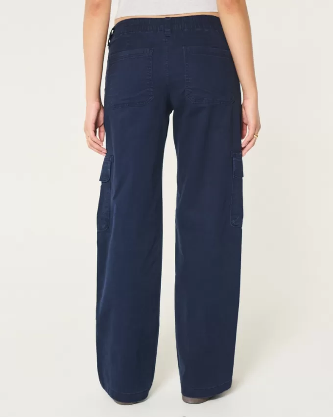Low-Rise Baggy Cargo Pants,Low-Rise Baggy Cargo Pants