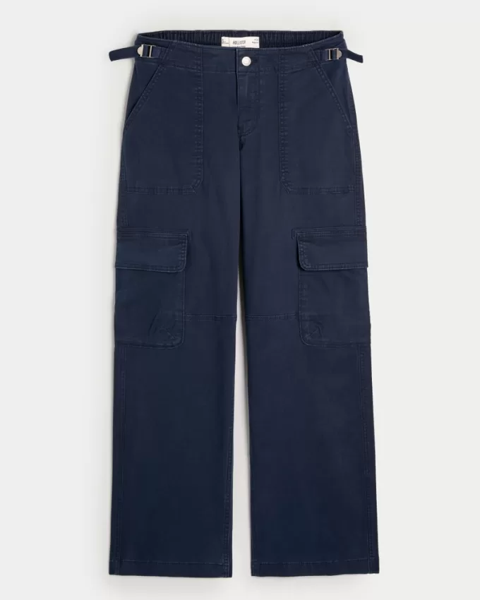 Low-Rise Baggy Cargo Pants,Low-Rise Baggy Cargo Pants