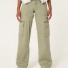 Low-Rise Baggy Cargo Pants,Low-Rise Baggy Cargo Pants