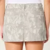 Low-Rise Camo Twill Mini Skort,Low-Rise Camo Twill Mini Skort