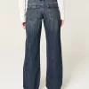 Low-Rise Dark Wash Baggy Jeans,Low-Rise Dark Wash Baggy Jeans