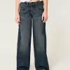 Low-Rise Dark Wash Super Baggy Jeans,Low-Rise Dark Wash Super Baggy Jeans