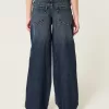 Low-Rise Dark Wash Super Baggy Jeans,Low-Rise Dark Wash Super Baggy Jeans
