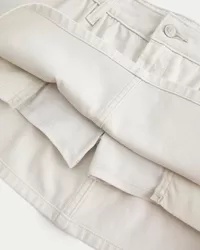 Low-Rise Denim Mini Skort,Low-Rise Denim Mini Skort