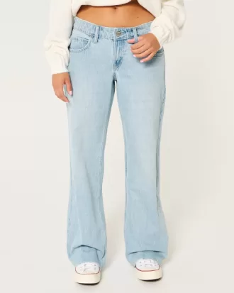 Low-Rise Light Wash Baggy Jeans,Low-Rise Light Wash Baggy Jeans