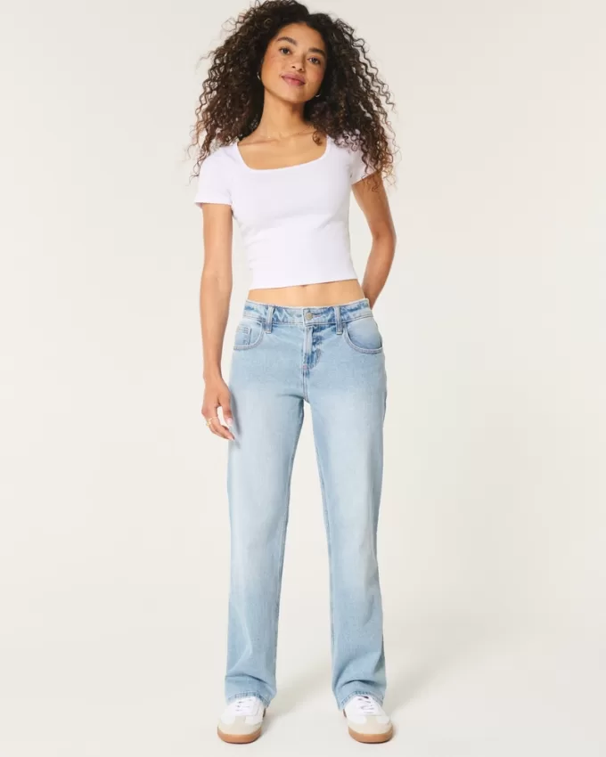 Low-Rise Light Wash Relaxed Straight Jeans,Low-Rise Light Wash Relaxed Straight Jeans Low-Rise Light Wash Relaxed Straight Jeans,Low-Rise Light Wash Relaxed Straight Jeans