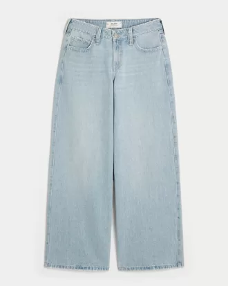 Low-Rise Light Wash Super Baggy Jeans,Low-Rise Light Wash Super Baggy Jeans