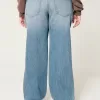 Low Rise Medium Wash Baggy Jeans,Low Rise Medium Wash Baggy Jeans