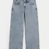 Low-Rise Medium Wash Baggy Jeans,Low-Rise Medium Wash Baggy Jeans