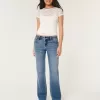 Low-Rise Medium Wash Relaxed Straight Jeans,Low-Rise Medium Wash Relaxed Straight Jeans