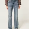 Low-Rise Medium Wash Relaxed Straight Jeans,Low-Rise Medium Wash Relaxed Straight Jeans