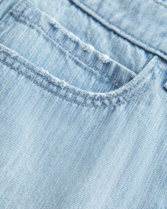 Low-Rise Railroad Stripe Denim Mini Skort,Low-Rise Railroad Stripe Denim Mini Skort