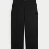 Low-Rise Tapered Baggy Carpenter Pants,Low-Rise Tapered Baggy Carpenter Pants