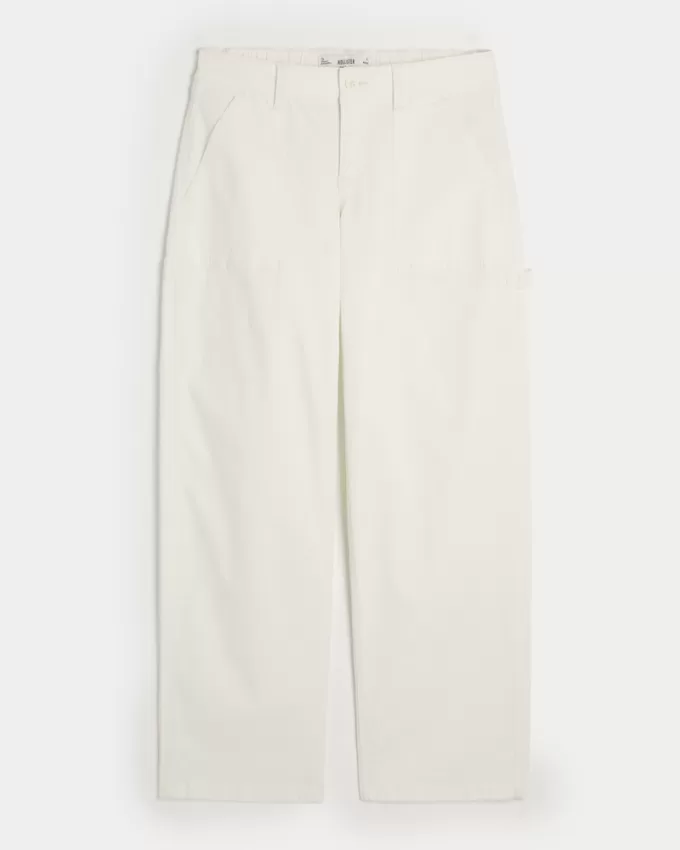 Low-Rise Tapered Baggy Carpenter Pants,Low-Rise Tapered Baggy Carpenter Pants