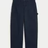Low-Rise Tapered Baggy Carpenter Pants,Low-Rise Tapered Baggy Carpenter Pants