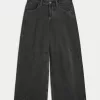 Low-Rise Washed Black Extreme Baggy Jeans,Low-Rise Washed Black Extreme Baggy Jeans