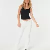 Low-Rise White Boot Jeans,Low-Rise White Boot Jeans