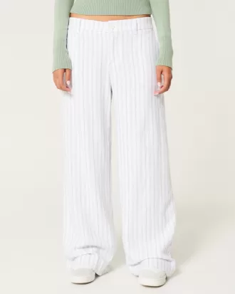 Low-Rise Wide-Leg Pants,Low-Rise Wide-Leg Pants