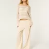 Low-Rise Wide-Leg Pants,Low-Rise Wide-Leg Pants