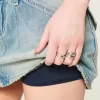 Low-Rise Y2K Chop Pocket Denim Mini Skort,Low-Rise Y2K Chop Pocket Denim Mini Skort