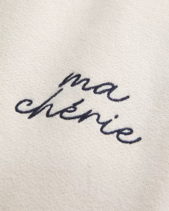 Ma Chérie Graphic Wide-Leg Sweatpants,Ma Chérie Graphic Wide-Leg Sweatpants