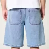 Medium Wash Baggy Jean Shorts,Medium Wash Baggy Jean Shorts