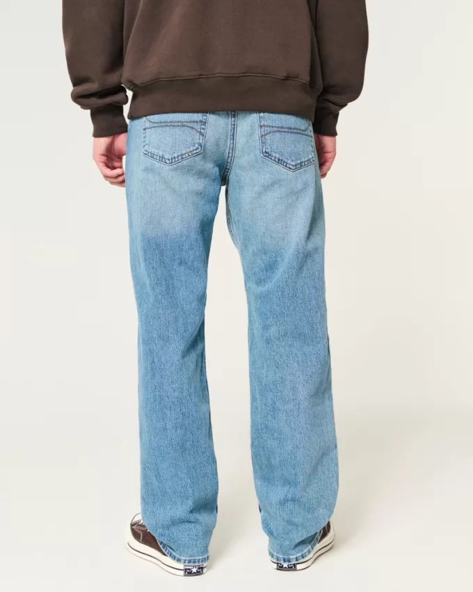 Medium Wash Loose Jeans,Medium Wash Loose Jeans