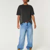 Medium Wash Super Baggy Jeans,Medium Wash Super Baggy Jeans