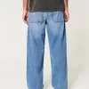 Medium Wash Super Baggy Jeans,Medium Wash Super Baggy Jeans