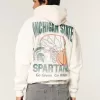 Michigan State Spartans Graphic Hoodie,Michigan State Spartans Graphic Hoodie