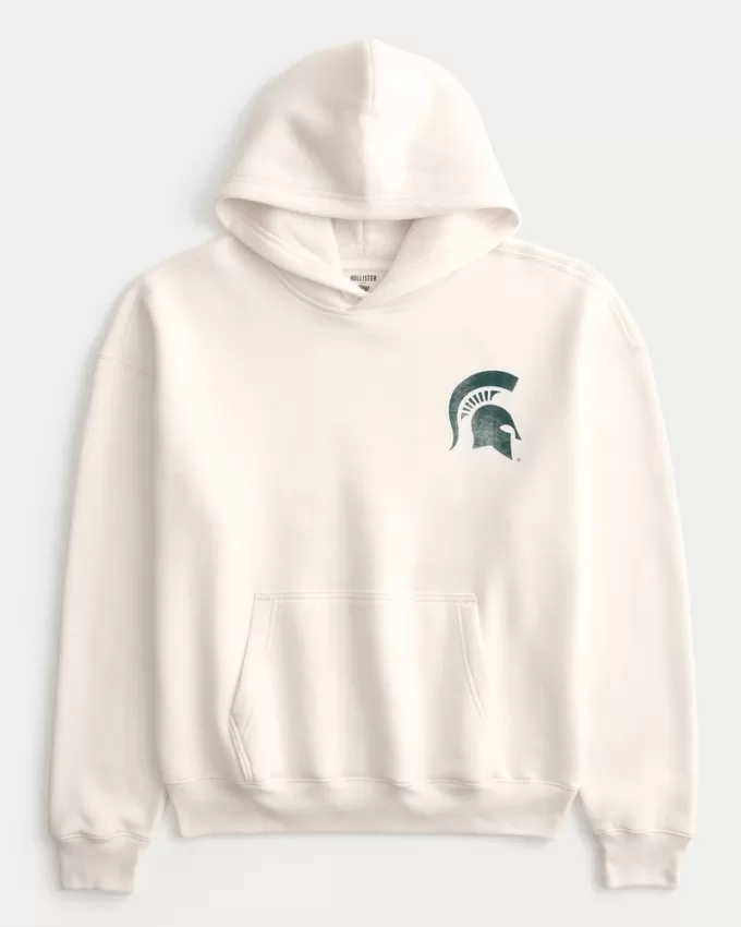 Michigan State Spartans Graphic Hoodie,Michigan State Spartans Graphic Hoodie