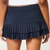 Micro-Pleat Mini Skort,Micro-Pleat Mini Skort