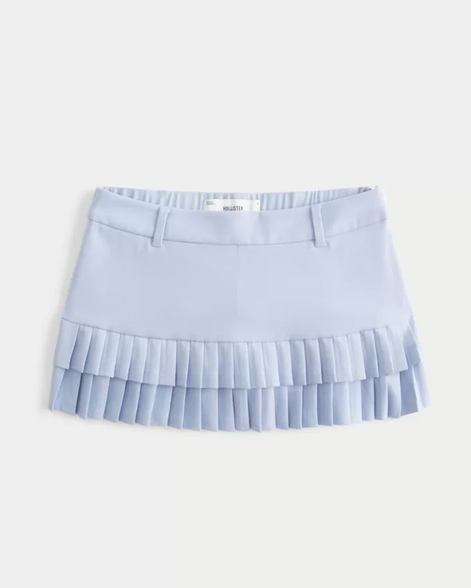Micro-Pleat Mini Skort,Micro-Pleat Mini Skort