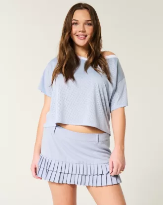 Micro-Pleat Mini Skort,Micro-Pleat Mini Skort
