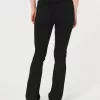 Mid-Rise Black Boot Jeans,Mid-Rise Black Boot Jeans