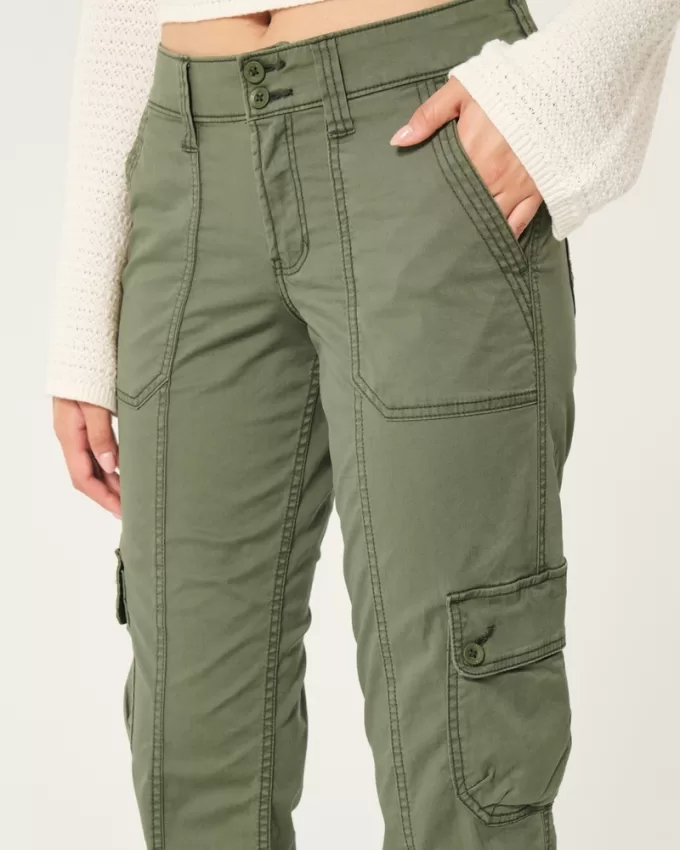Mid-Rise Relaxed Cargo Boot Pants,Mid-Rise Relaxed Cargo Boot Pants Mid-Rise Relaxed Cargo Boot Pants,Mid-Rise Relaxed Cargo Boot Pants