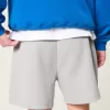 Mid-Thigh Cooling Fleece Shorts,Mid-Thigh Cooling Fleece Shorts