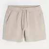 Mid-Thigh Cooling Fleece Shorts,Mid-Thigh Cooling Fleece Shorts