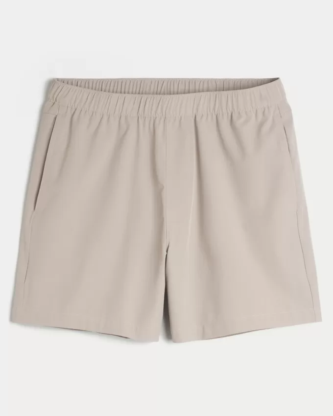 Mid-Thigh Hybrid Active Shorts,Mid-Thigh Hybrid Active Shorts