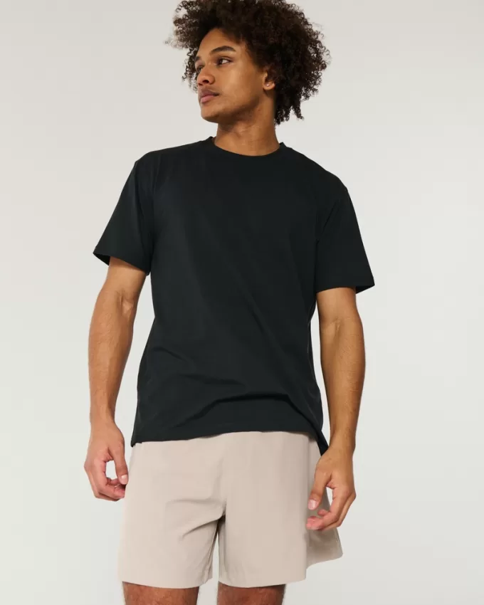 Mid-Thigh Hybrid Active Shorts,Mid-Thigh Hybrid Active Shorts