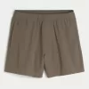 Mid-Thigh Hybrid Active Shorts,Mid-Thigh Hybrid Active Shorts