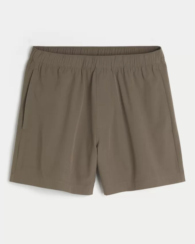 Mid-Thigh Hybrid Active Shorts,Mid-Thigh Hybrid Active Shorts
