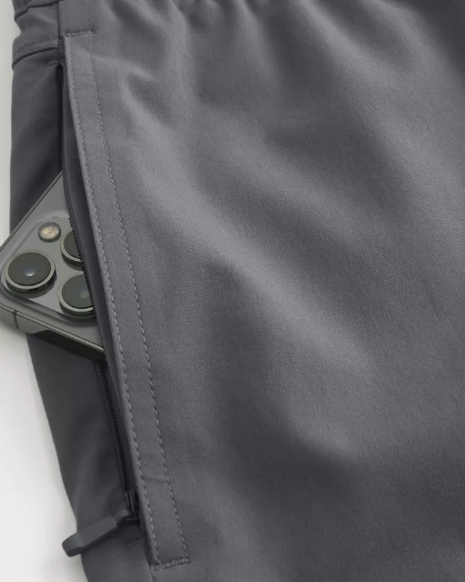 Mid-Thigh Hybrid Active Shorts,Mid-Thigh Hybrid Active Shorts