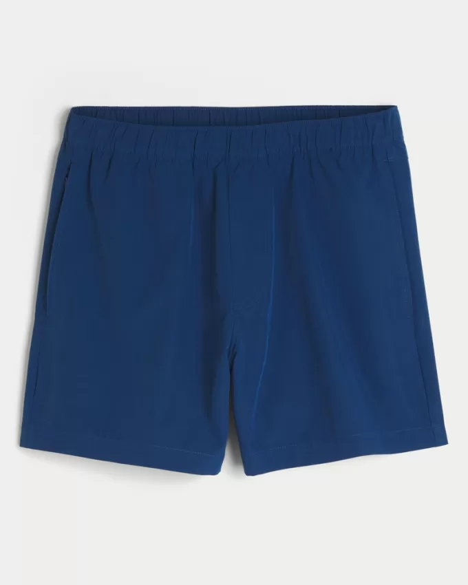 Mid-Thigh Hybrid Active Shorts,Mid-Thigh Hybrid Active Shorts
