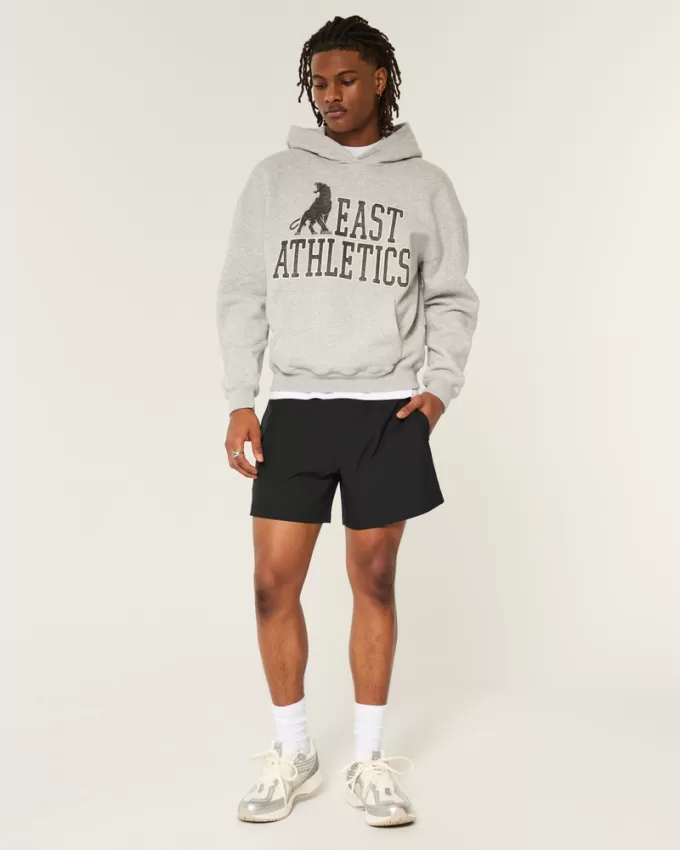 Mid-Thigh Hybrid Active Shorts,Mid-Thigh Hybrid Active Shorts