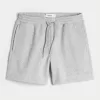 Mid-Thigh Loose Fleece Shorts,Mid-Thigh Loose Fleece Shorts