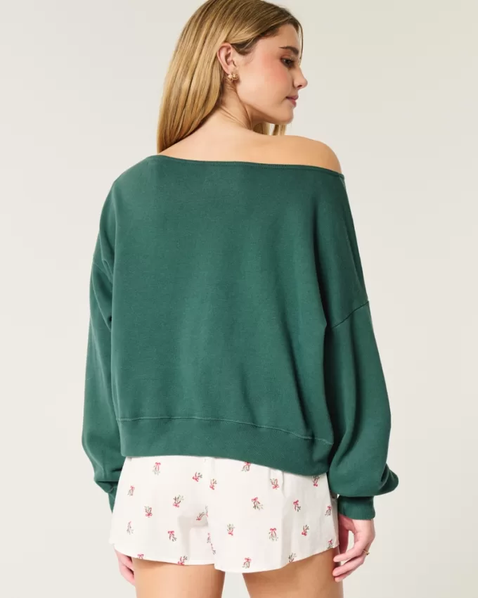 Mini Mickey and Minnie Mouse Graphic Sweatshirt,Mini Mickey and Minnie Mouse Graphic Sweatshirt