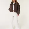 Mini Zip-Up Puffer Jacket,Mini Zip-Up Puffer Jacket