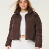 Mini Zip-Up Puffer Jacket,Mini Zip-Up Puffer Jacket